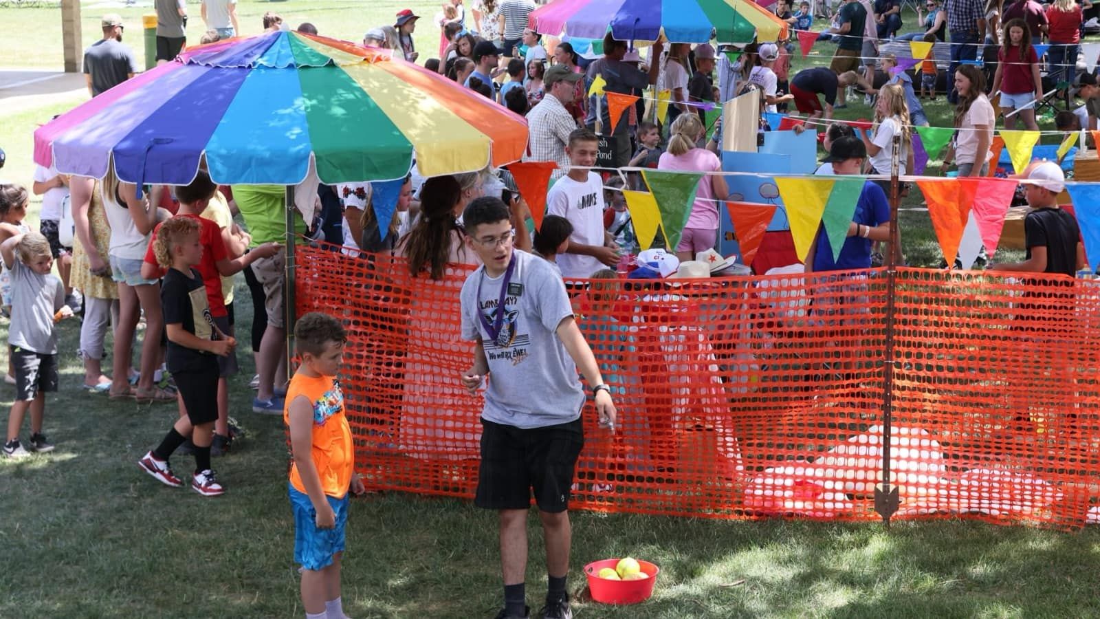 Kids games at the park